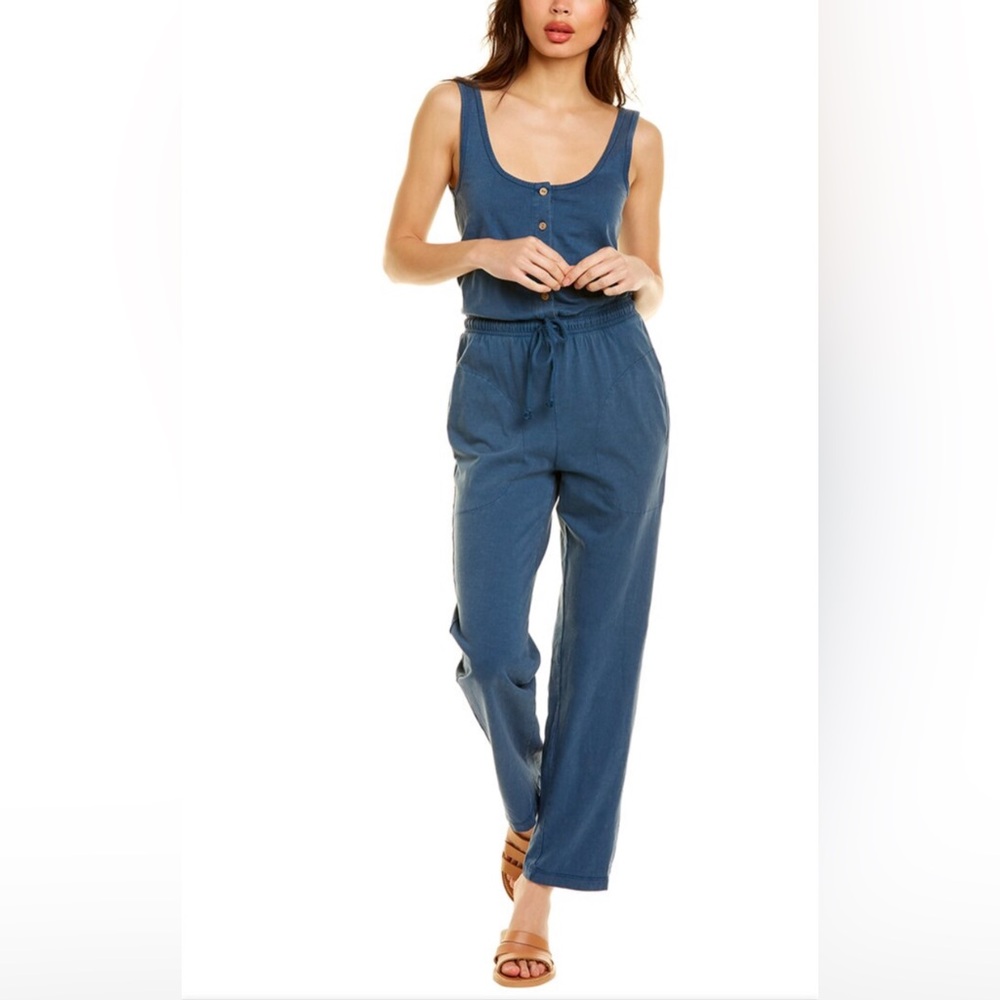 Faherty Blue Jumpsuit